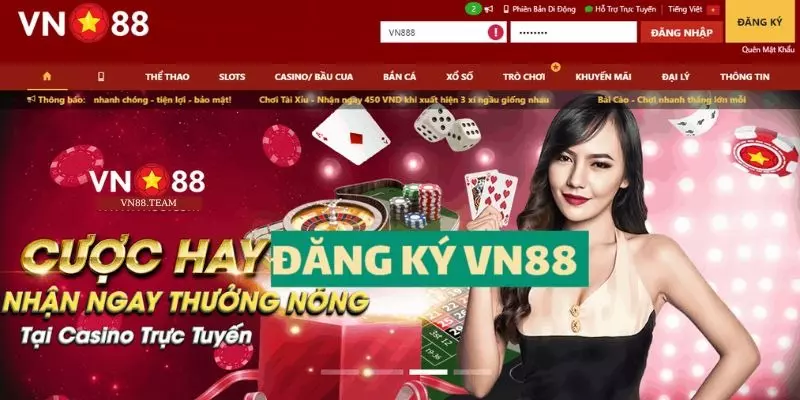 Truy cập vào trang chủ chính thức của nhà cái hàng đầu VN88